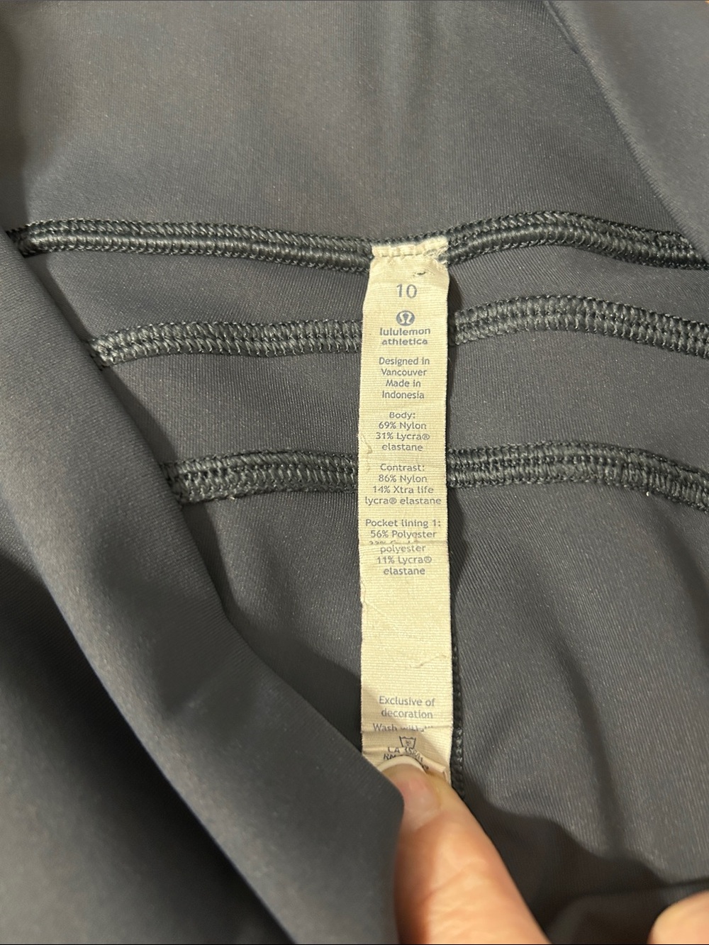 lululemon athletica gray Women's Performance Leggings - Picture 2 of 12